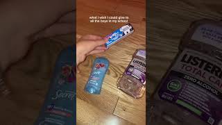 some deodorant mouthwash and toothpaste is greatly needed 😭 fyo funny relatable viralshort [upl. by Adnot]