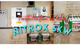 NITROX 6KW INSTALLATION WITH 8 SOLAR [upl. by Lal]