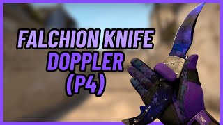 ★ Falchion Knife Doppler Phase 4  CSGO Knife Showcase [upl. by Abner]