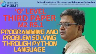 पायथन भाषा के माध्यम से प्रोग्रामिंग और समस्या समाधान PROGRAMMING AND PROBLEM SOLVING THROUGH PYTHON [upl. by Ilac]