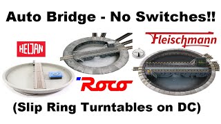 Making a DC turntable Automatic  No Manual Switch  Roco 35900 [upl. by Yelir614]