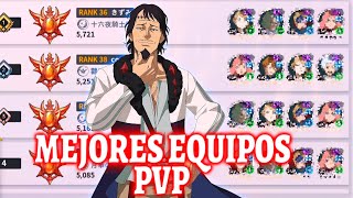 🔥¡MEJORES EQUIPOS de PVP para la GLOBAL🔥 Black Clover M [upl. by Crooks]