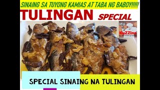 PAANO MAGLUTO NG SPECIAL TULINGAN SINAING SA TUYONG KAMIAS AT TABA NG BABOY NA WALANG LANSA [upl. by Longmire]