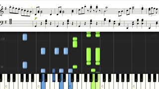 Radetzky Marsch Piano Sheet Music ラデッキー行進曲 [upl. by Rastus]