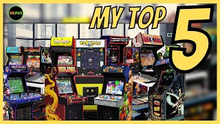 My Top 5 Arcade1up Cabinets  2022 [upl. by Euqenimod]