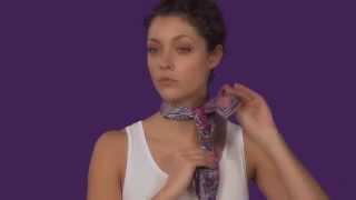 How To Tie A Scarf  Scarf Styling Guide The Neckerchief [upl. by Anoyi765]