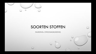 Soorten stoffen I Geleidbaarheid van Stoffen [upl. by Tench613]