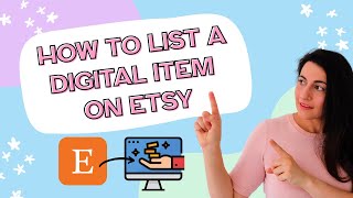 How to List a Digital Product on Etsy [upl. by Mehala]