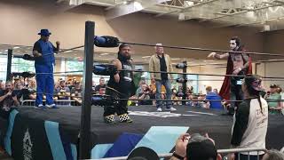 ACW Water City WrestlingCon 2022 Swoggle Vs Danhausen Oshkosh WI 5212022 [upl. by Yentrok]