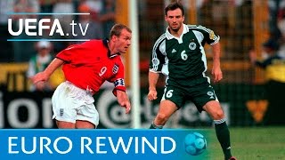 EURO 2000 highlights England 10 Germany [upl. by Ahsetra620]