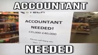 ACCOUNTANT NEEDED  Marc Gatland [upl. by Ydnor]