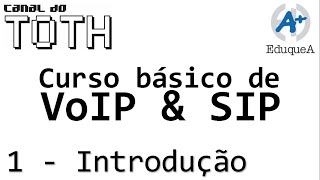 Curso de VoIP e SIP Básico  Aula 1  Introdução  EduqueA [upl. by Glenna167]