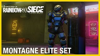 Rainbow Six Siege Montagne Elite Set  New on the Six  Ubisoft NA [upl. by Ardnnaed]