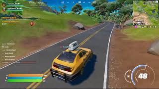 Travel in Taxis  Fortnite Chapter 3 Challenge [upl. by Grata]