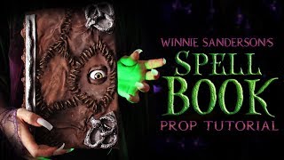 Winifred Sandersons BOOK Prop Tutorial WITH MOVING EYEBALL [upl. by Dianthe360]