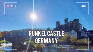 Runkel Castle Hesse Germany  Oct 2021 [upl. by Persse]