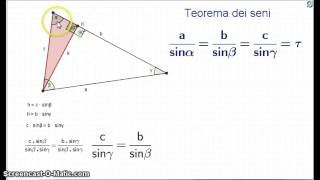 Teorema dei seni [upl. by Adnirak]