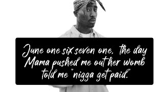 Tupac Talk Krazy verse breakdown [upl. by Travax]