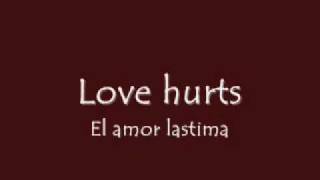 Nazareth  Love hurts Lyrics  TRADUCIDA AL ESPAÑOL [upl. by Septima]