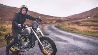 Spifire Motorcycle Over Scottish Highlands  Dougie Lampkin [upl. by Hertzog531]