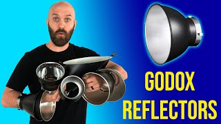 7 Godox Reflectors for Flash Photography Compared [upl. by Lesser]