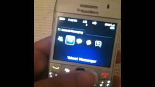 Reviewing the Blackberry Bold 9700 White Using it [upl. by Neirad860]