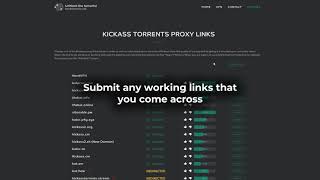 2019 THE BEST WORKING Kickass Proxy amp ThePirateBay Proxy [upl. by Iormina]