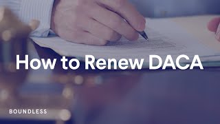 How to Renew DACA [upl. by Esoj]