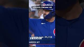 Dansby Swansons 1000th Career Hit mlb milestone baseball [upl. by Pinebrook]