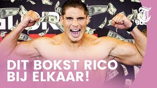 Zoveel verdient Rico Verhoeven in de boksring  GELD VAN DE STERREN 20 [upl. by Norreg151]