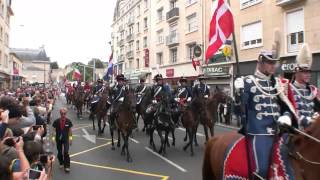 Jeux Équestres Mondiaux Parade en ville Caen 2014 [upl. by Nytsirt754]