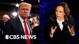 Trump and Harris presidential debate factchecks and analysis [upl. by Noillid]