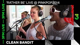 Clean Bandit  Rather Be live  pinkpop 2014  3FM Live  NPO 3FM [upl. by Nivre]