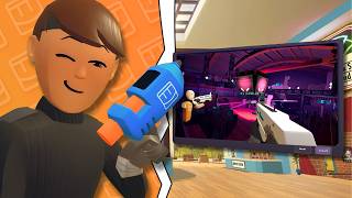 I ACTUALLY Played Rec Room INSIDE Rec Room [upl. by Cirtemed]