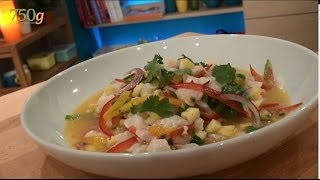 Recette de Ceviche ou Cebiche  750g [upl. by Madlen657]