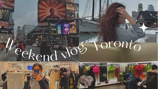 ✨Weekend vlog✨  📍Toronto  International student in Canada 🇨🇦 [upl. by Oakman819]