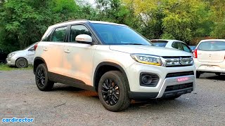 Maruti Suzuki Vitara Brezza ZXi 2021  New Brezza 2021 SHVS  Interior amp Exterior  Reallife Review [upl. by Apicella697]