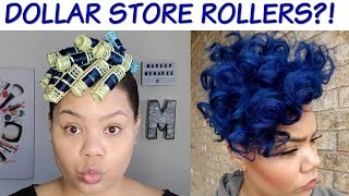 ROLLER SET ROLLER SET NATURAL HAIR [upl. by Coniah]