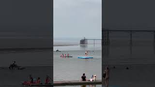 Clevedon beach 11 May 2024 Bristol channel [upl. by Hawthorn250]