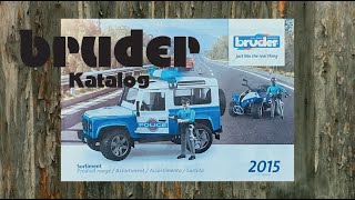 bruder Katalog 2015 Catalog 169 4K [upl. by Aikym]