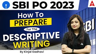 SBI PO 2023 Descriptive Paper Preparation Tips and Strategies [upl. by Naggem]