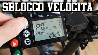 Come sbloccare la velocità massima ebike ADO [upl. by Ylrac]