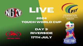 LIVE RUGBY TOUCH WORLD CUP  DAY 3 RIVERSIDE [upl. by Bailie]