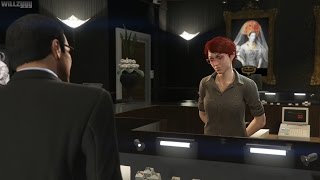 GTA V Casing the Jewel Store Mission Walkthrough on RTX 4090 Ultra Graphics Gameplay PART 11 4K [upl. by Meador]