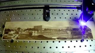 EmBlaser Panoramic Photo Engraving PicEngrave Pro 5 [upl. by Publea6]