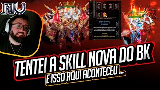 🔝🔥Fui o primeiro a tentar a skill nova no MIDGARD E o primeiro a se FD3R  Mu Online [upl. by Small403]