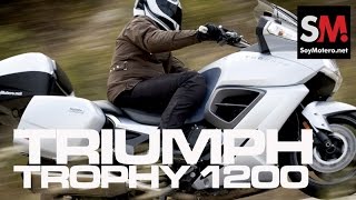 Prueba Triumph Trophy SE 2014 [upl. by Ryann]