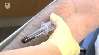 Taking A Blood Sample  Diabetes Care 66 [upl. by Idnam]