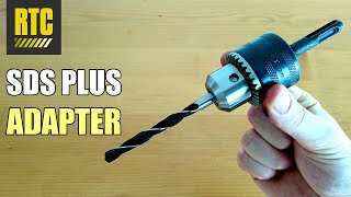 SDS Plus Drill Bit Chuck Adapter to Convert Rotary Hammer into Drill Driver [upl. by Warder]