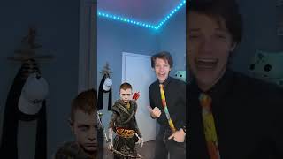 Atreus Loki from God Of War bugubugu 😂 youtube shorts viral funny [upl. by Mark]